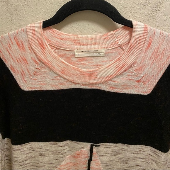 Anthropologie Sailboat Striped Sweater Size Small - Picture 5 of 11